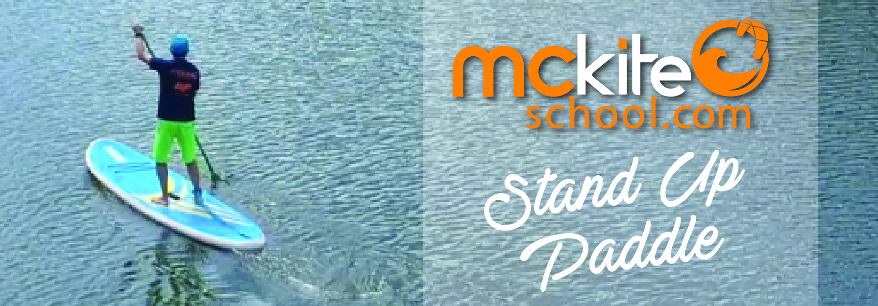 BANNER Stand up paddle Mckiteschool