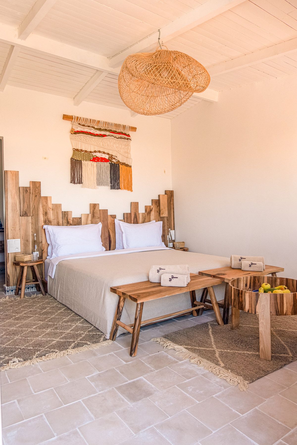 Chambre d&rsquo;un bungalow &agrave; Dakhla Attitude