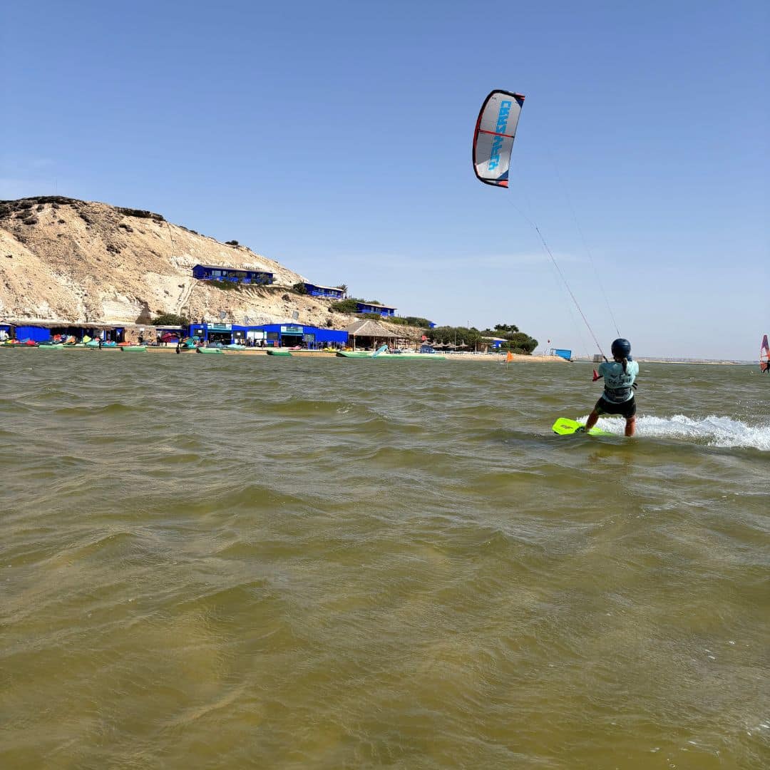 Navigation sur la lagune de Dakhla
